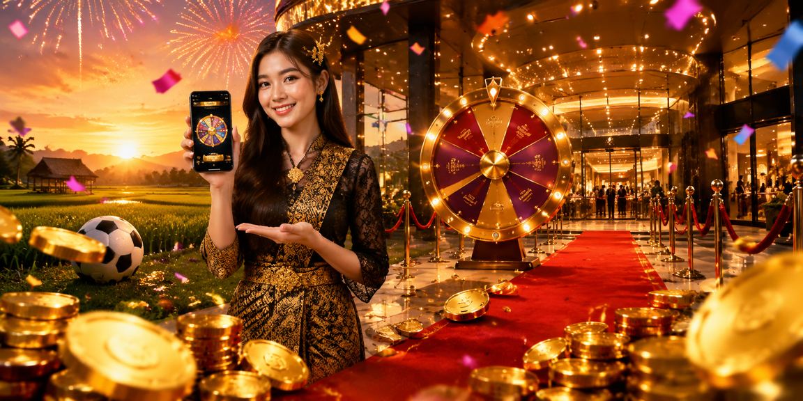 Suasana cabutan bertuah gaya Melayu di Kedah meraikan pengguna platform 1600
